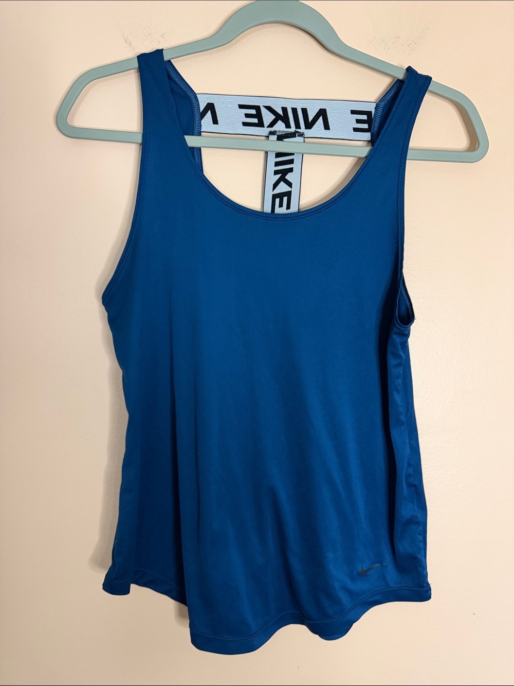 Nike Women's Blue Racerback Athletic Tank